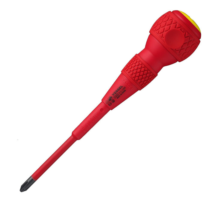 VESSEL (2005PBU) BALL GRIP Insulated Screwdriver 5PC. Set - Pacific Power Tools