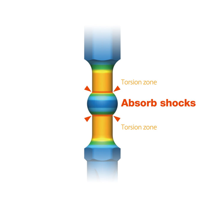 VESSEL (IB31P02U) IMPACT BALL™ Torsion Bit 30+1 PC. - Pacific Power Tools