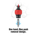 VESSEL (QB22RU) BALL GRIP Carrying Bit Holder (Red) - Pacific Power Tools