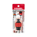 VESSEL (QB22RU) BALL GRIP Carrying Bit Holder (Red) - Pacific Power Tools