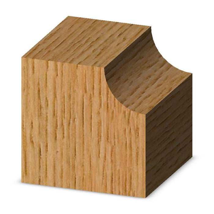 Whiteside (1800) 1/4" Cove Router Bit - Pacific Power Tools