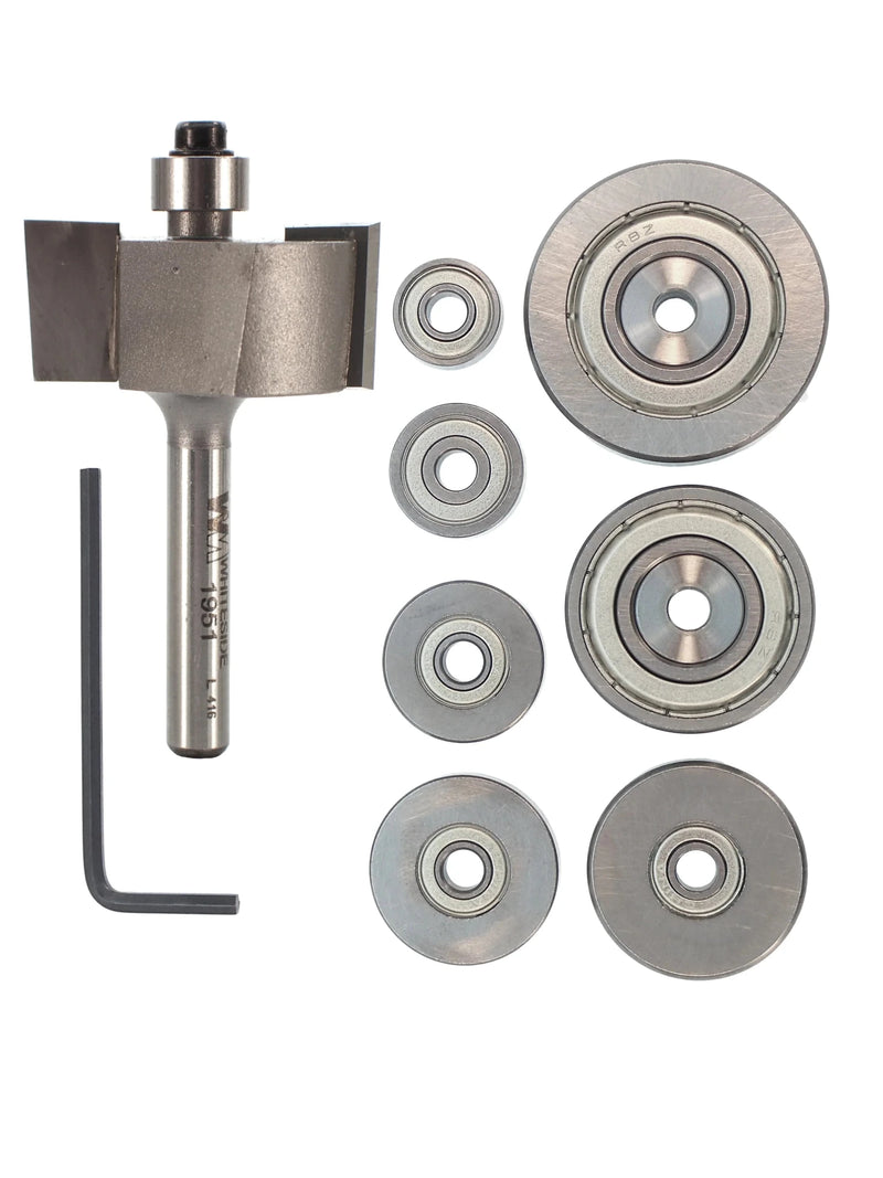 Whiteside (1952) 1/4 SHANK RABBETING/ASSEMBLY KIT - Pacific Power Tools