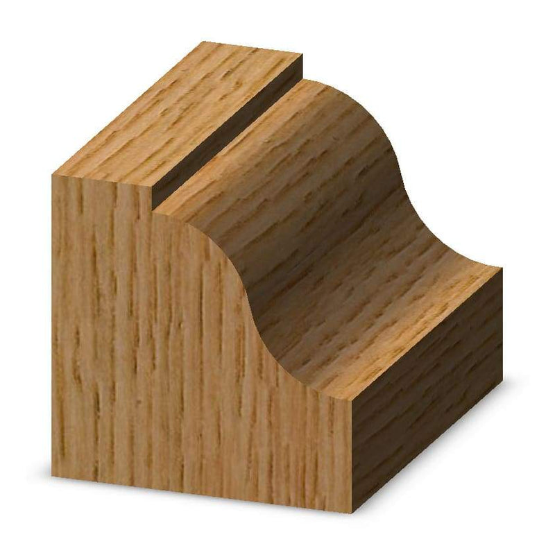 Whiteside (2203) 1/4R ROMAN OGEE, 1 1/2LG DIA, 1/2SH - Pacific Power Tools