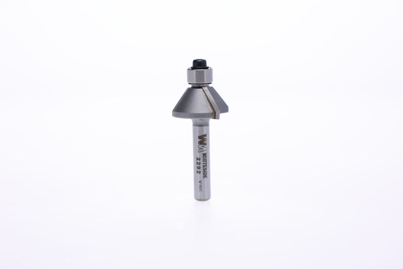Whiteside (2292) 45 Deg Chamfer Bit, 5/16CL, 1/4SH - Pacific Power Tools