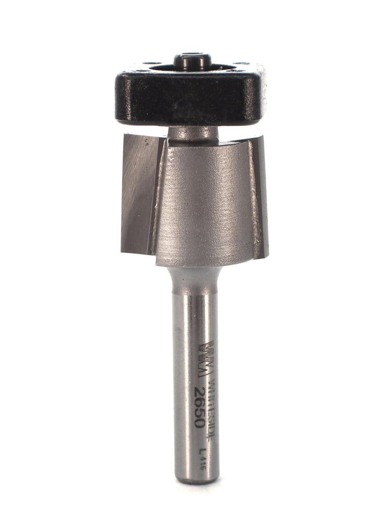 Whiteside (2650) 2.5 DEG Laminate Trim Bit, 5/8CL 1/4SH - Pacific Power Tools