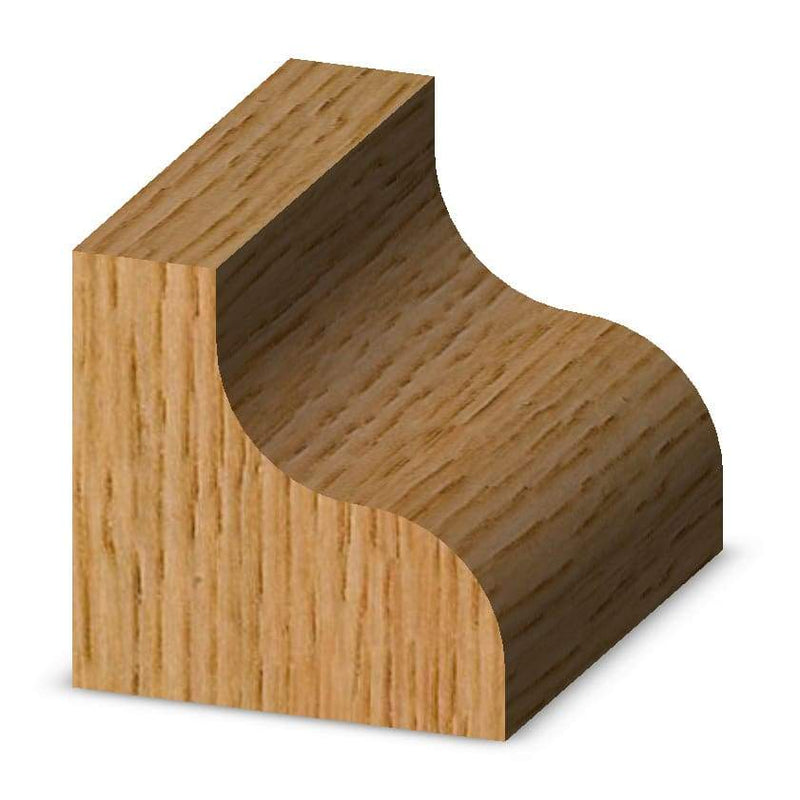 Whiteside (3224) 1/4" Radius Ogee Router Bit - Pacific Power Tools